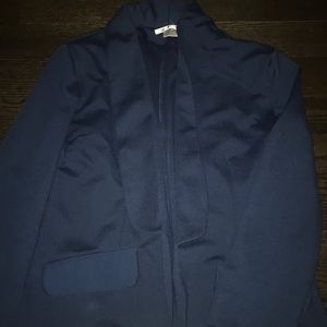 Navy blue blazer